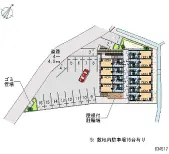 ★手数料０円★広島市安佐南区八木４丁目　月極駐車場（LP）